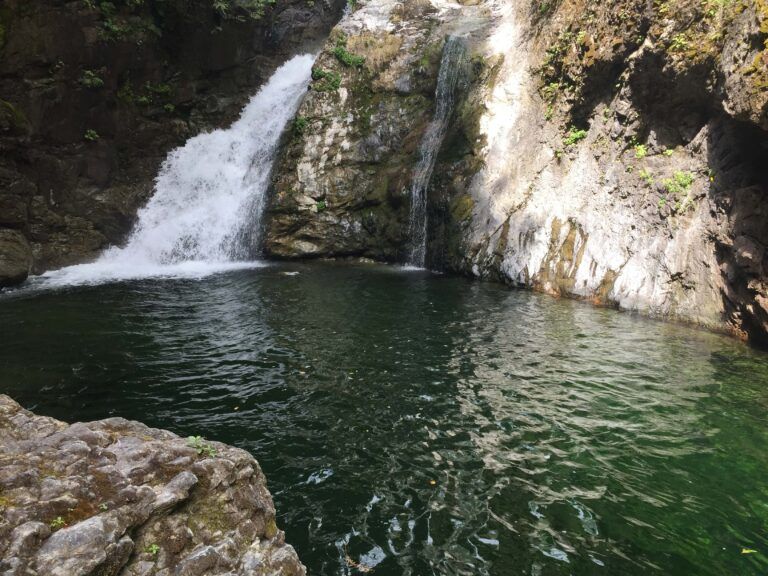 Wood Lake Campground Waterfall